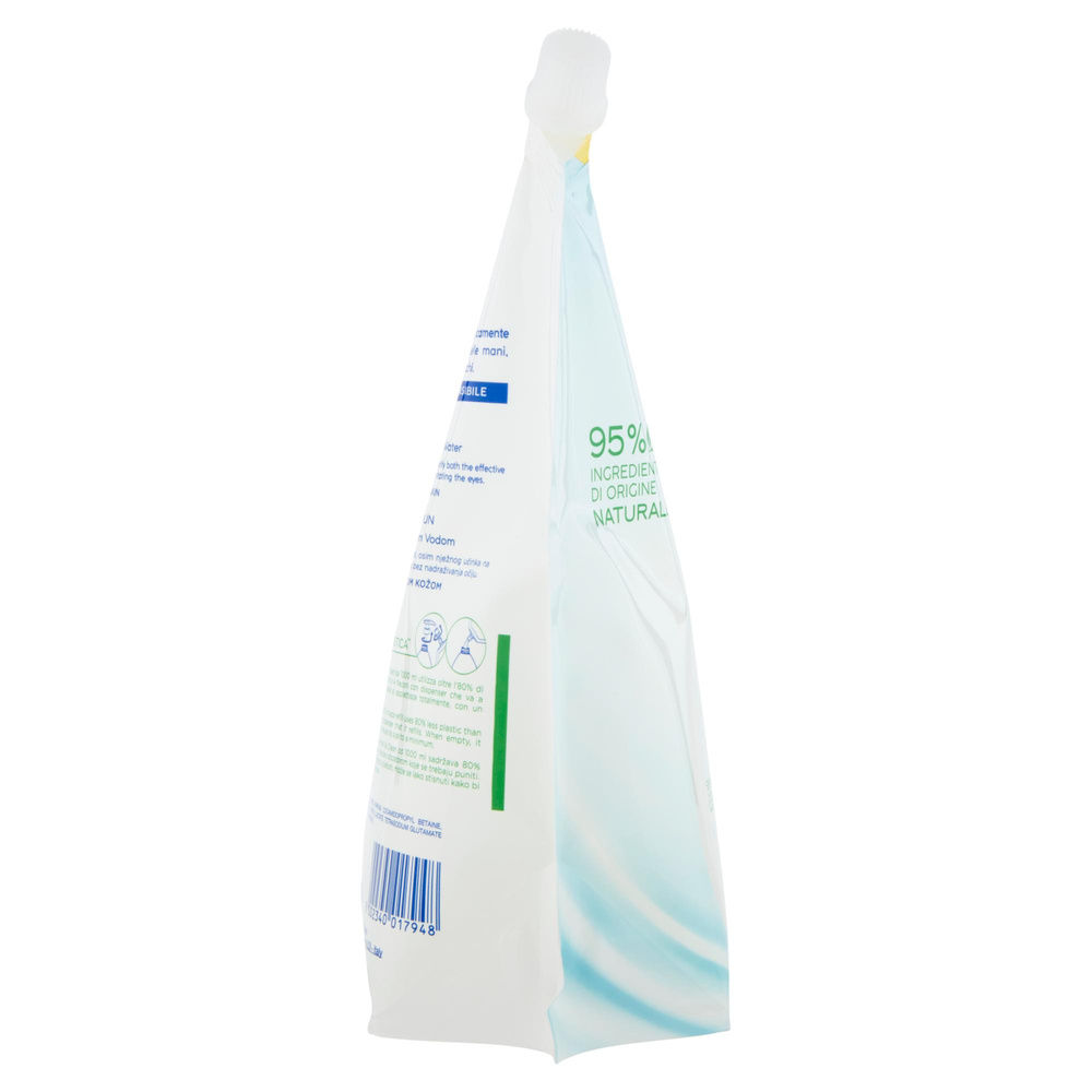 RICARICA SAPONE LIQUIDO FRESH&CLEAN IPOALLERGENICO DELICATO C/ACQUA MIC.L 1 - 4