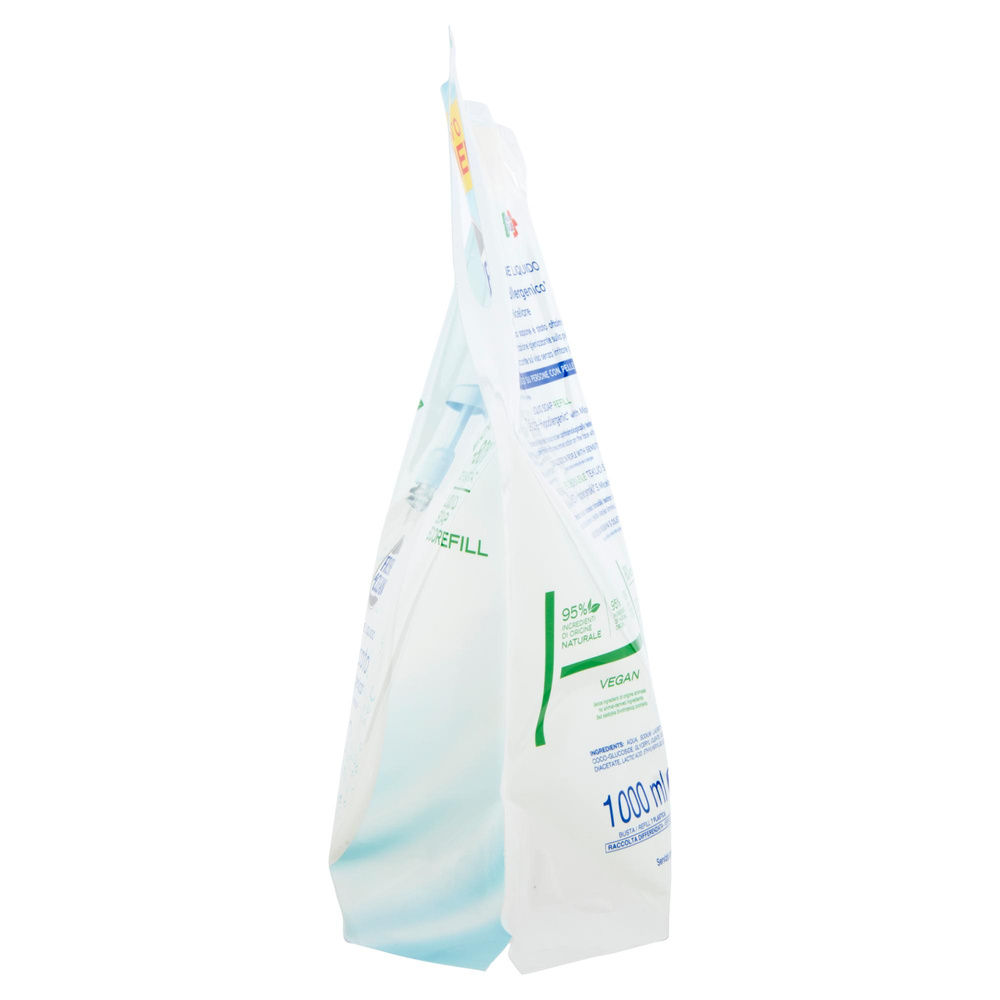 RICARICA SAPONE LIQUIDO FRESH&CLEAN IPOALLERGENICO DELICATO C/ACQUA MIC.L 1 - 7