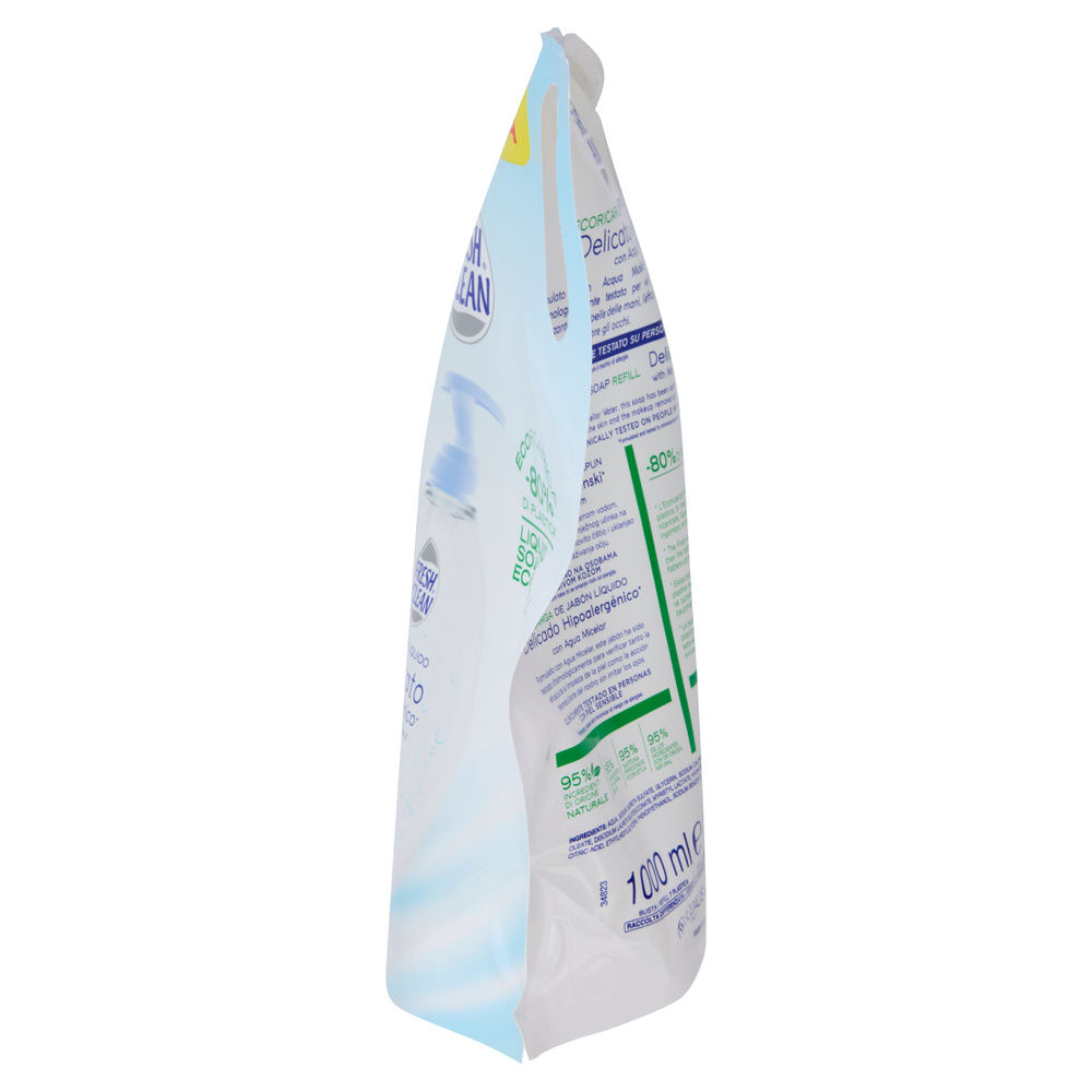 RICARICA SAPONE LIQUIDO FRESH&CLEAN IPOALLERGENICO DELICATO C/ACQUA MIC.L 1 - 11