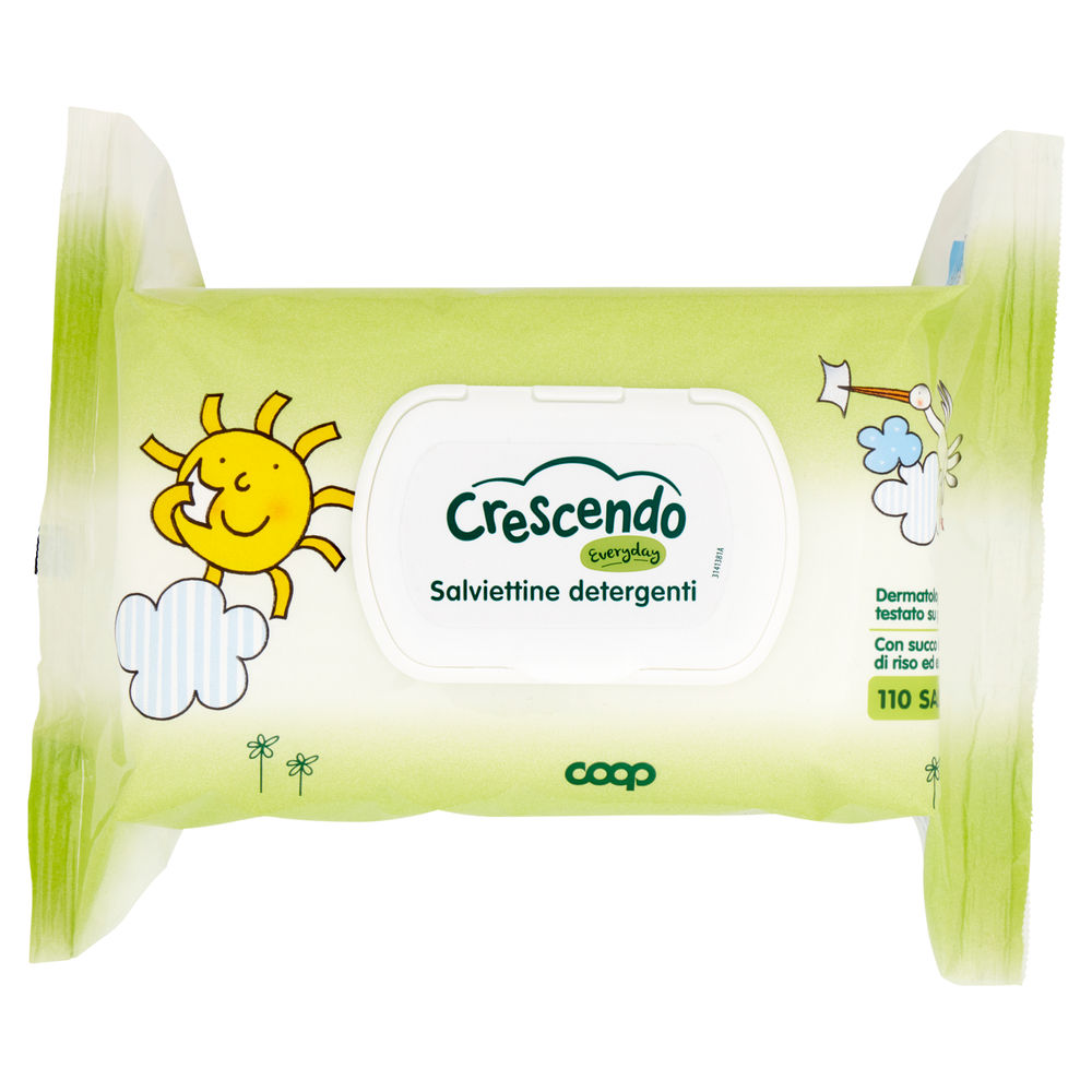 Salviettine detergenti coop crescendo everyday pz.110