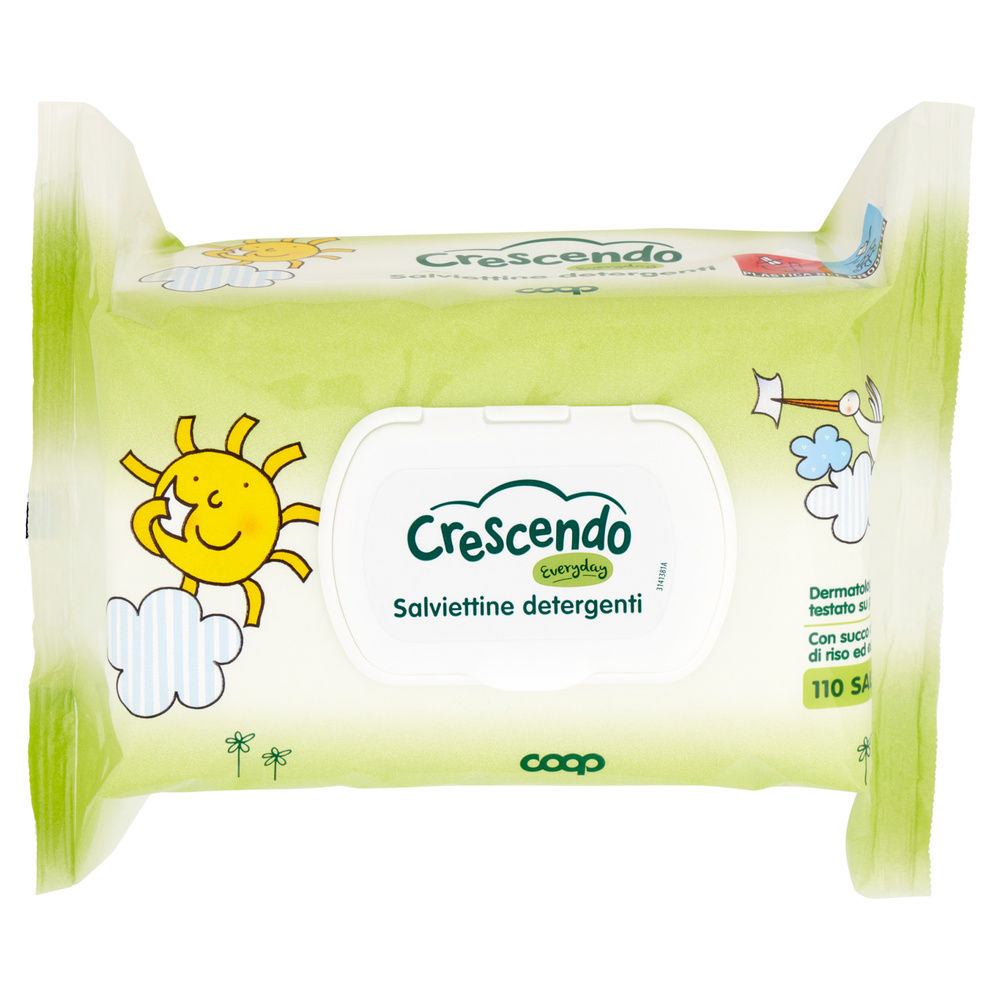 SALVIETTINE DETERGENTI COOP CRESCENDO EVERYDAY PZ.110 - 5