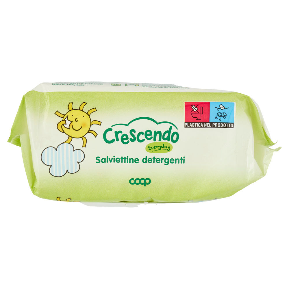 SALVIETTINE DETERGENTI COOP CRESCENDO EVERYDAY PZ.110 - 12