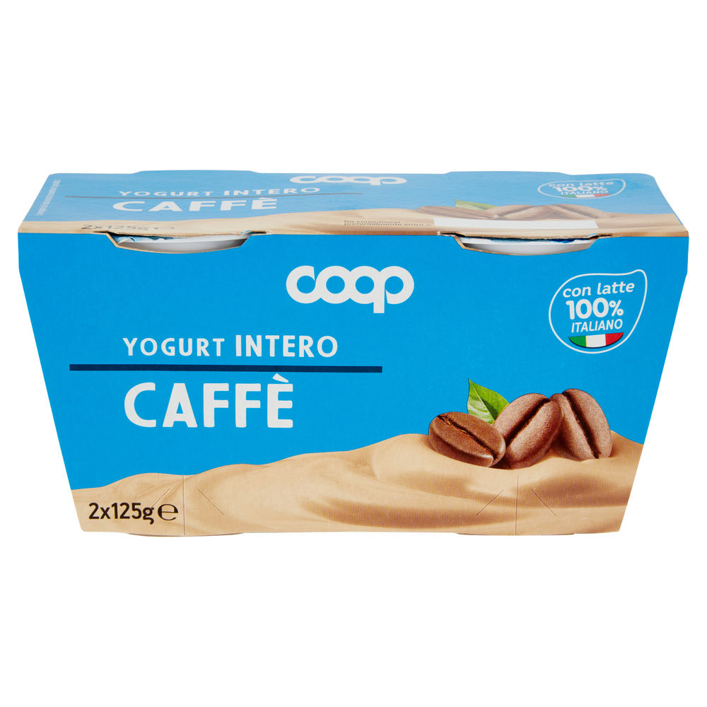 YOGURT INTERO CAFFE' COOP 2X125G - 7