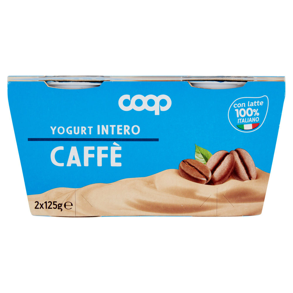 YOGURT INTERO CAFFE' COOP 2X125G - 5