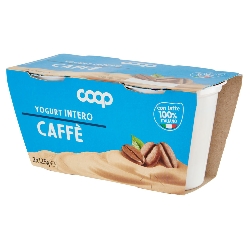 YOGURT INTERO CAFFE' COOP 2X125G - 4