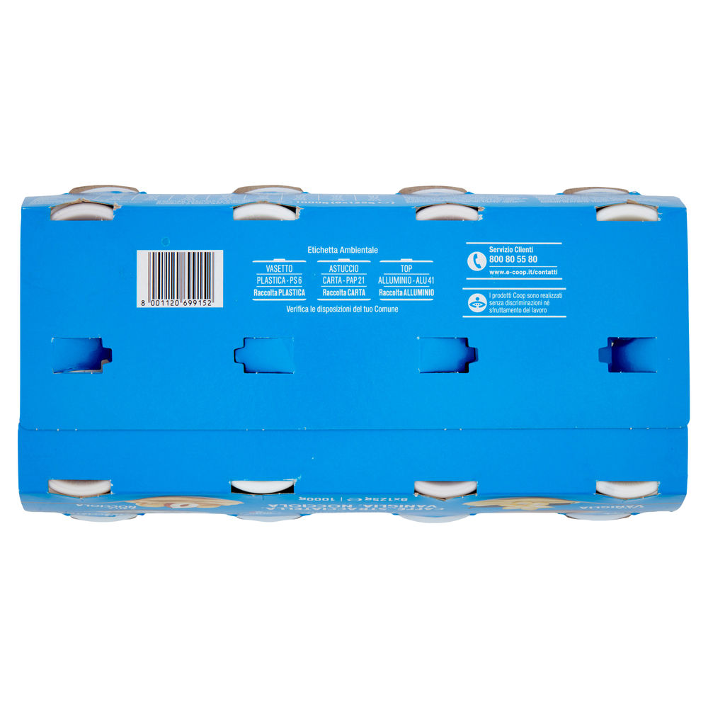 YOGURT INT ASS CAF/VAN/STRAC/NOCC COOP 8X125G - 1