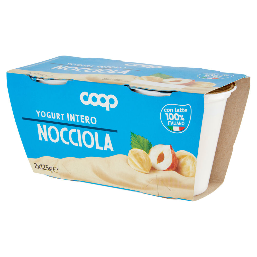 YOGURT INTERO NOCCIOLA COOP 2X125G - 5