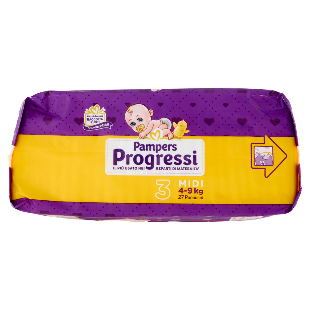 PANNOLINI PAMPERS PROGRESSI MIDI PZ.27 - 7