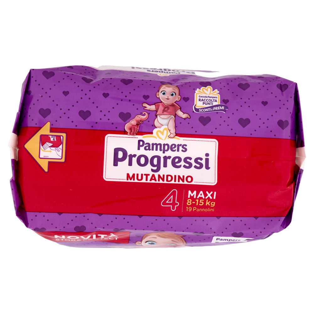 MUTANDINO PAMPERS PROGRESSI MAXI PZ.19 - 3
