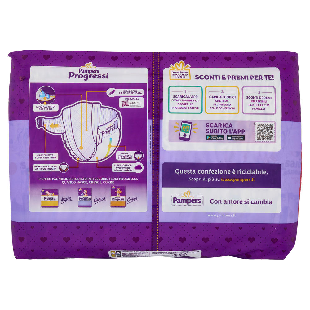 PANNOLINI PAMPERS PROGRESSI MAXI PZ.42 - 1
