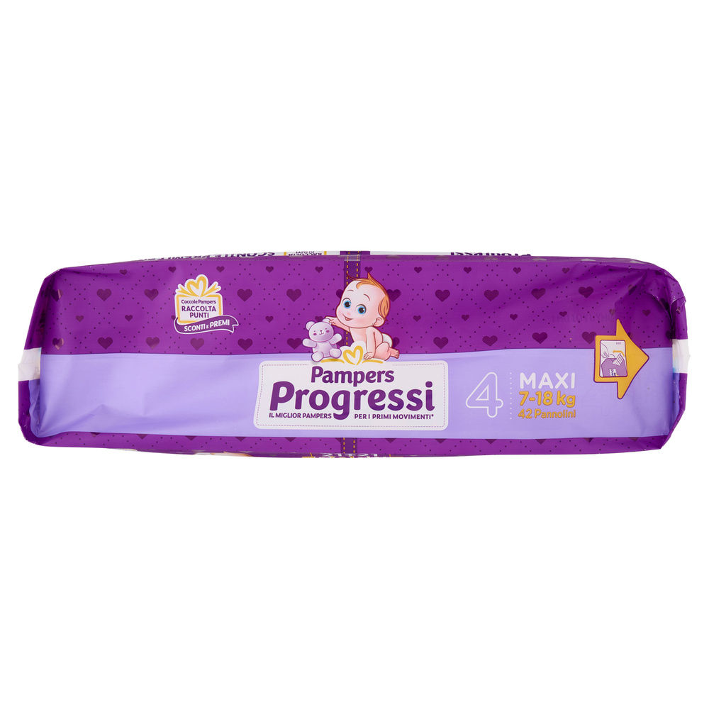 PANNOLINI PAMPERS PROGRESSI MAXI PZ.42 - 2