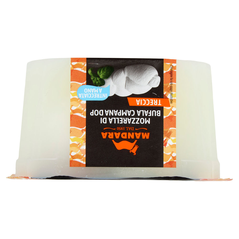 TRECCIA DI MOZZARELLA DI BUFALA CAMPANA DOP MANDARA G 200 - 7