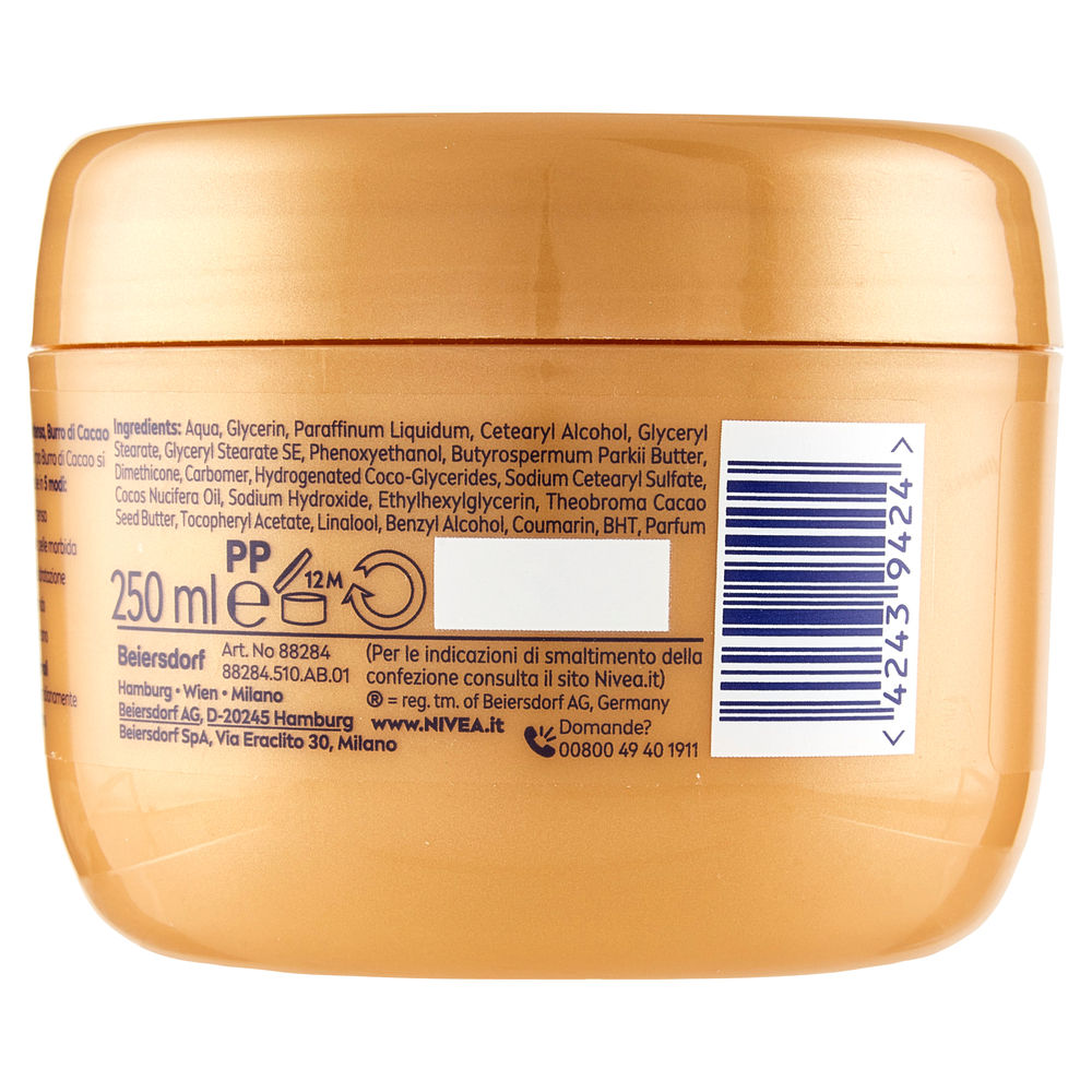 CREMA CORPO NIVEA BURRO DI CACAO ML 250 - 1