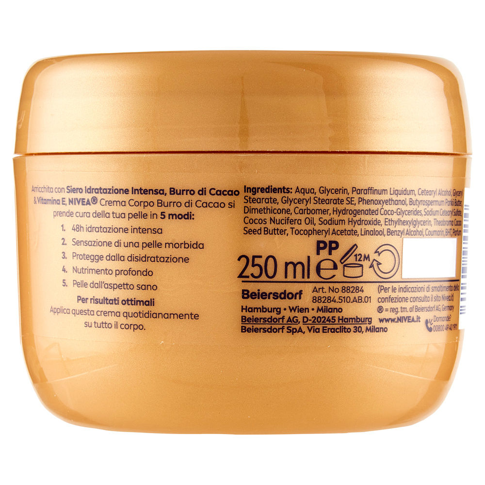 CREMA CORPO NIVEA BURRO DI CACAO ML 250 - 5