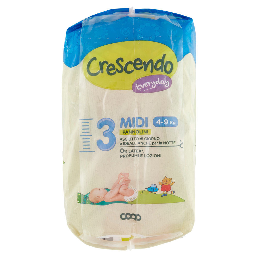 PANNOLINI COOP CRESCENDO EVERYDAY TG 3 PACCO DOPPIO PZ.56 - 5