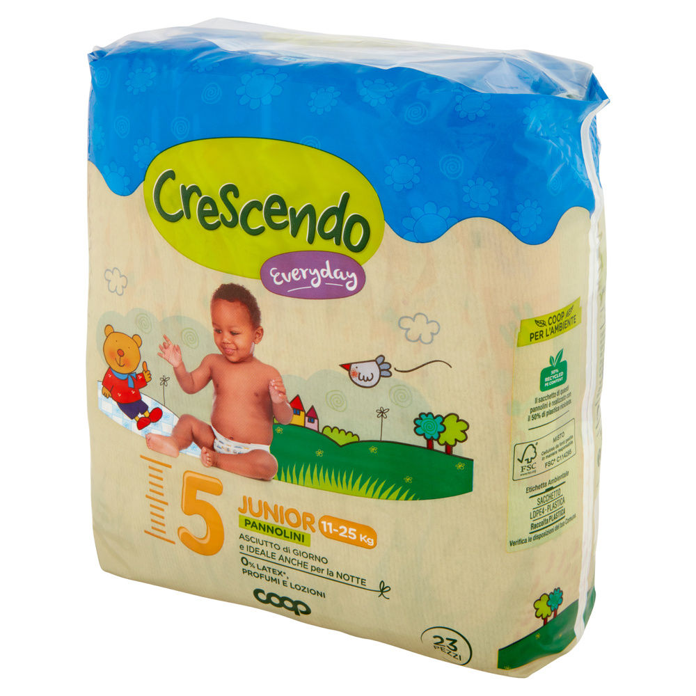 PANNOLINI COOP CRESCENDO EVERYDAY TG 5 PZ.23 - 8