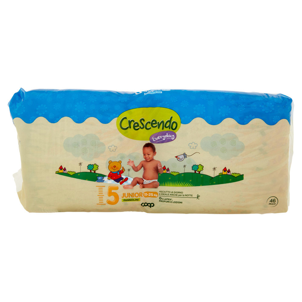 PANNOLINI COOP CRESCENDO EVERYDAY TG 5 PACCO DOPPIO PZ.46 - 7