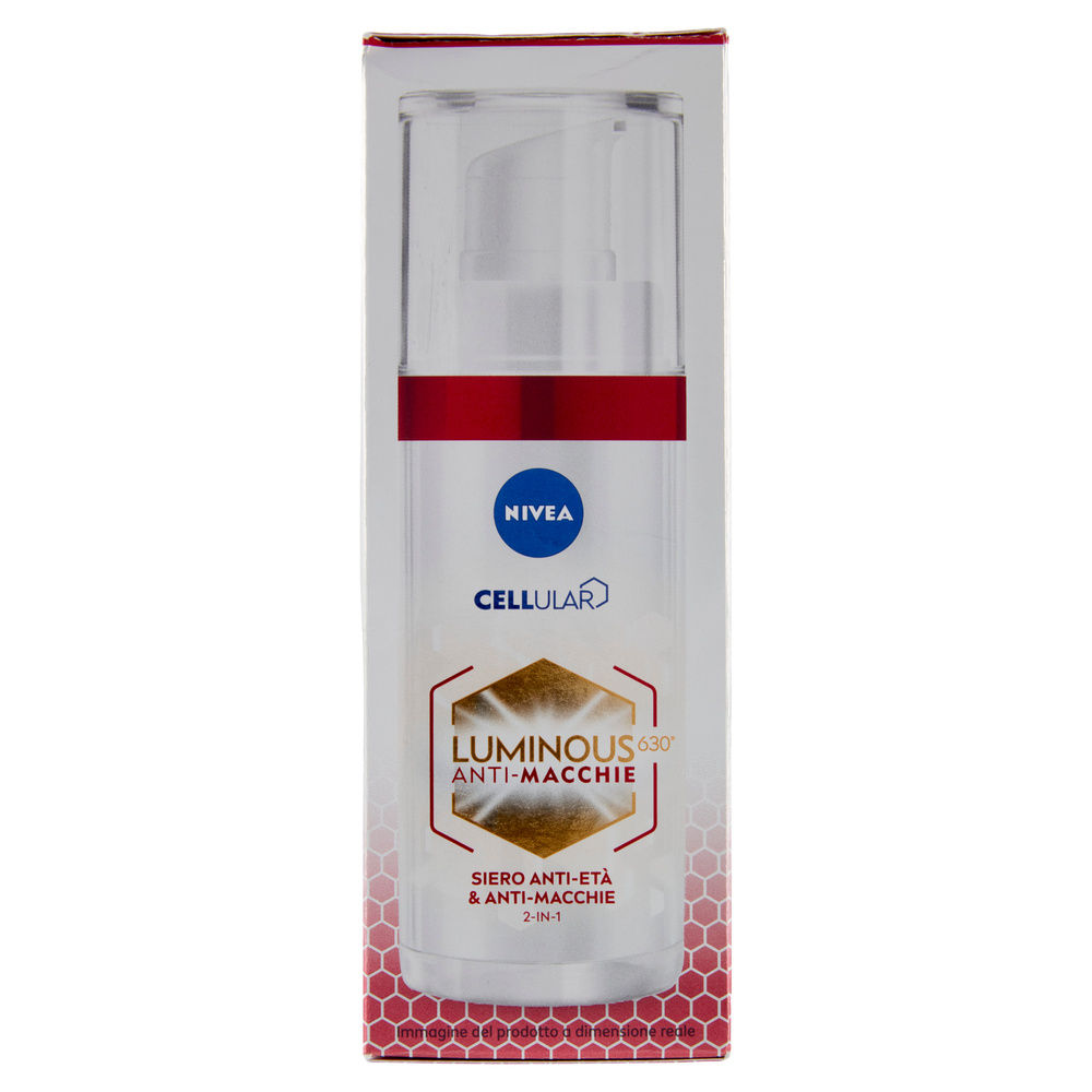SIERO VISO ANTI-ETA' ANTIMACCHIE 2IN1 CELLULAR LUMINOUS630 NIVEA ML 30 - 2