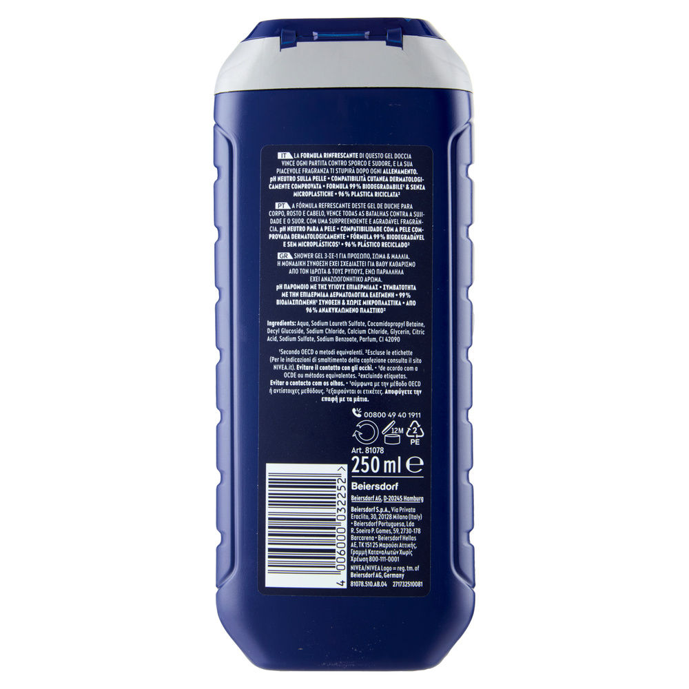 DOCCIA SPORT NIVEA MEN ML 250 - 1