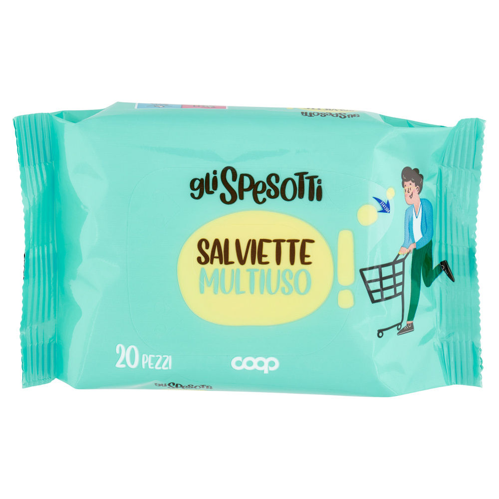 SALVIETTE UMIDIFICATE MILLEUSI GLI SPESOTTI COOP PZ.20 - 2