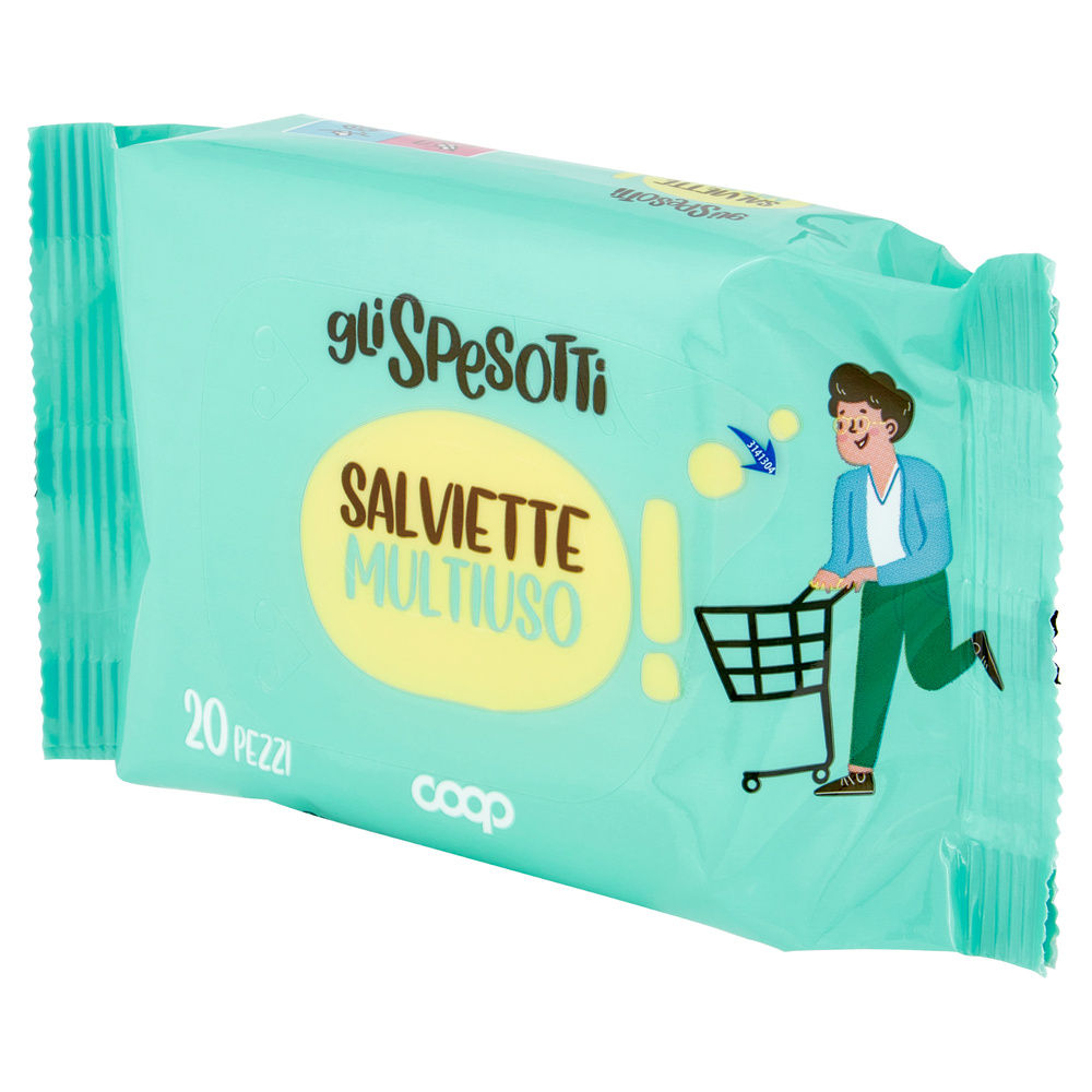 SALVIETTE UMIDIFICATE MILLEUSI GLI SPESOTTI COOP PZ.20 - 8