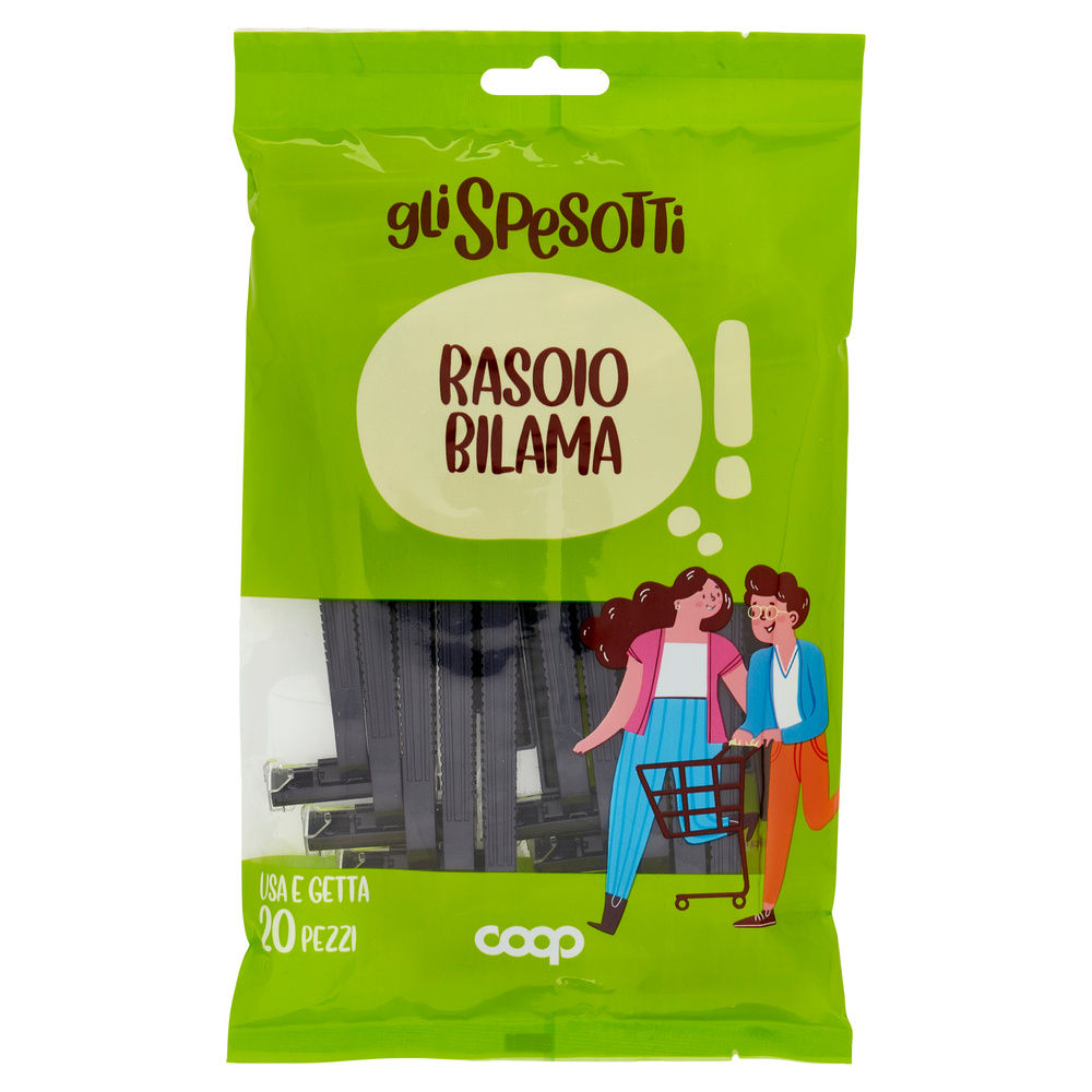 RASOI USA E GETTA GLI SPESOTTI COOP BILAMA UNISEX PZ.20 - 2