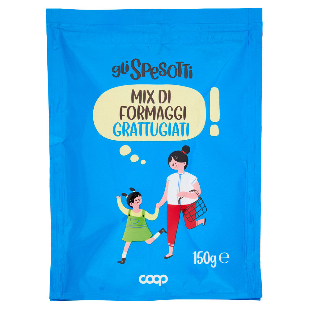 MIX DI FORMAGGI GRATTUGIATI GLI SPESOTTI COOP G 150 - 8