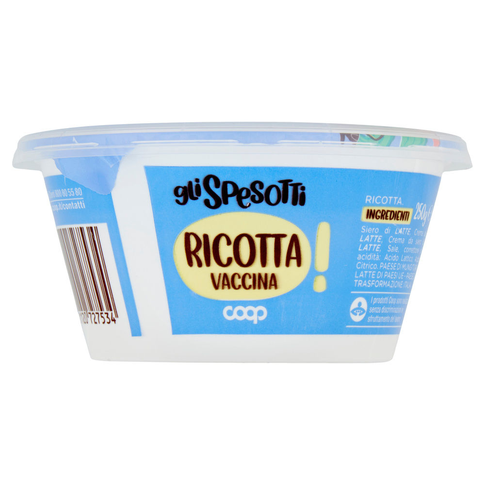 RICOTTA VACCINA GLI SPESOTTI COOP G 250 - 7