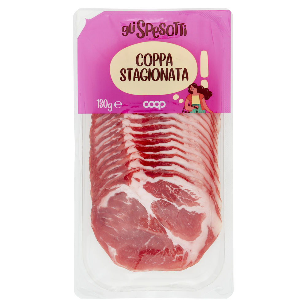 Coppa stagionata gli spesotti coop g 130