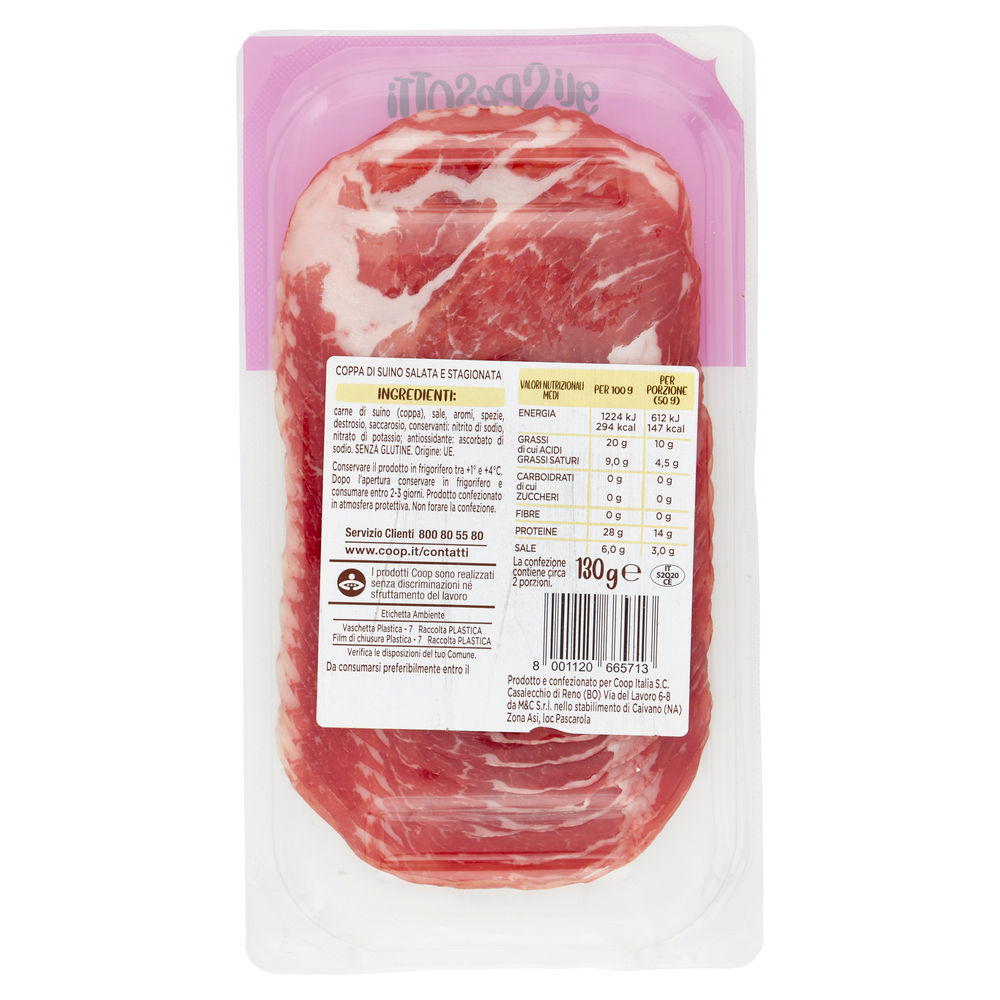 COPPA STAGIONATA GLI SPESOTTI COOP G 130 - 1