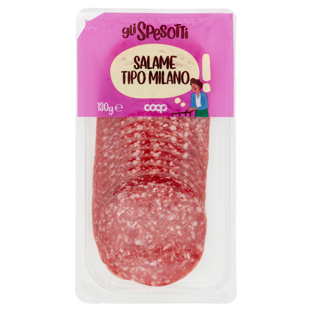SALAME MILANO GLI SPESOTTI COOP G 130 - 2