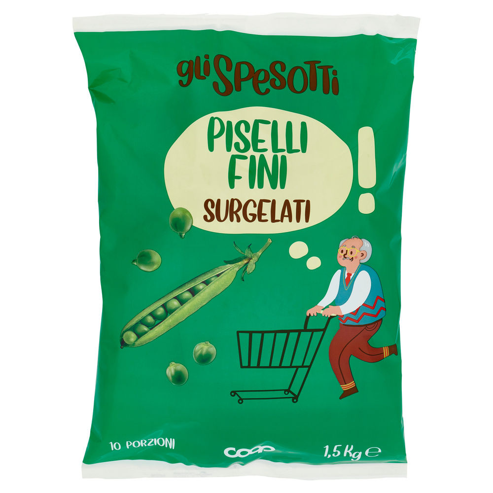 PISELLI FINI SURGELATI GLI SPESOTTI COOP KG 1,5 - 2