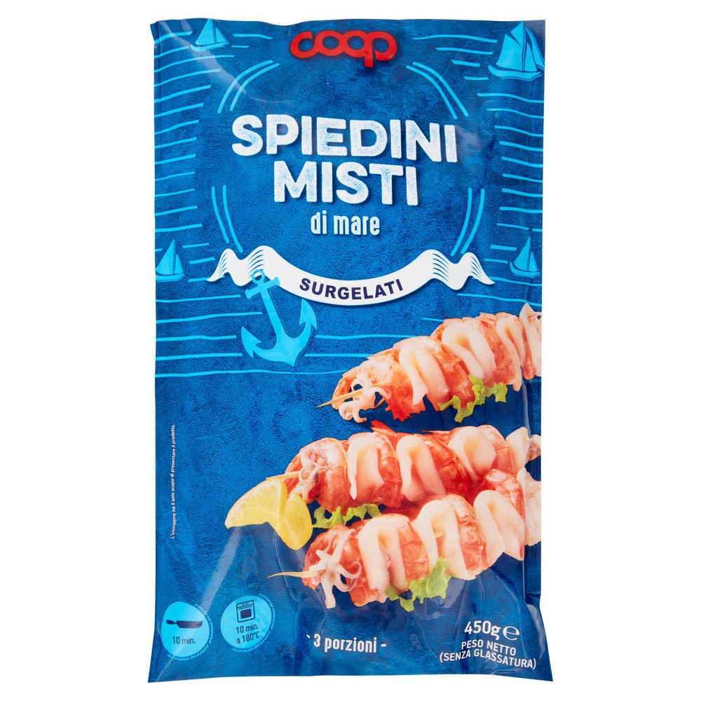 SPIEDINI MISTI DI MARE COOP BUSTA G 450 - 0