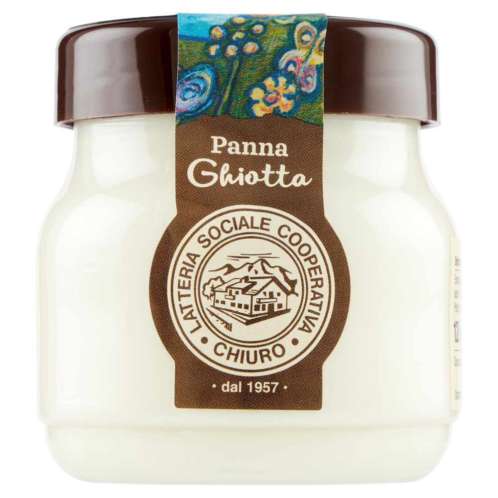 PANNA GHIOTTA BIANCA 120 G.LATTERIA DI CHIURO - 4