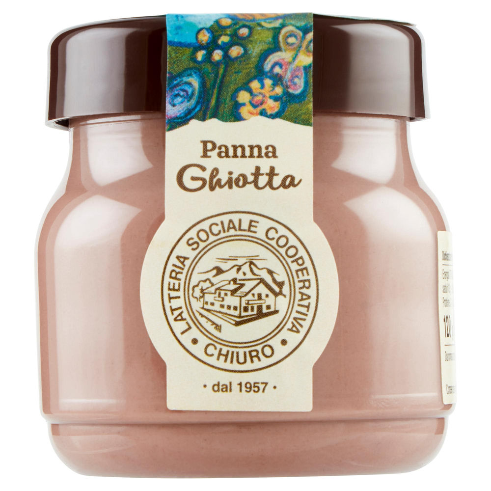 PANNA GHIOTTA CACAO 120 G.LATTERIA DI CHIURO - 0