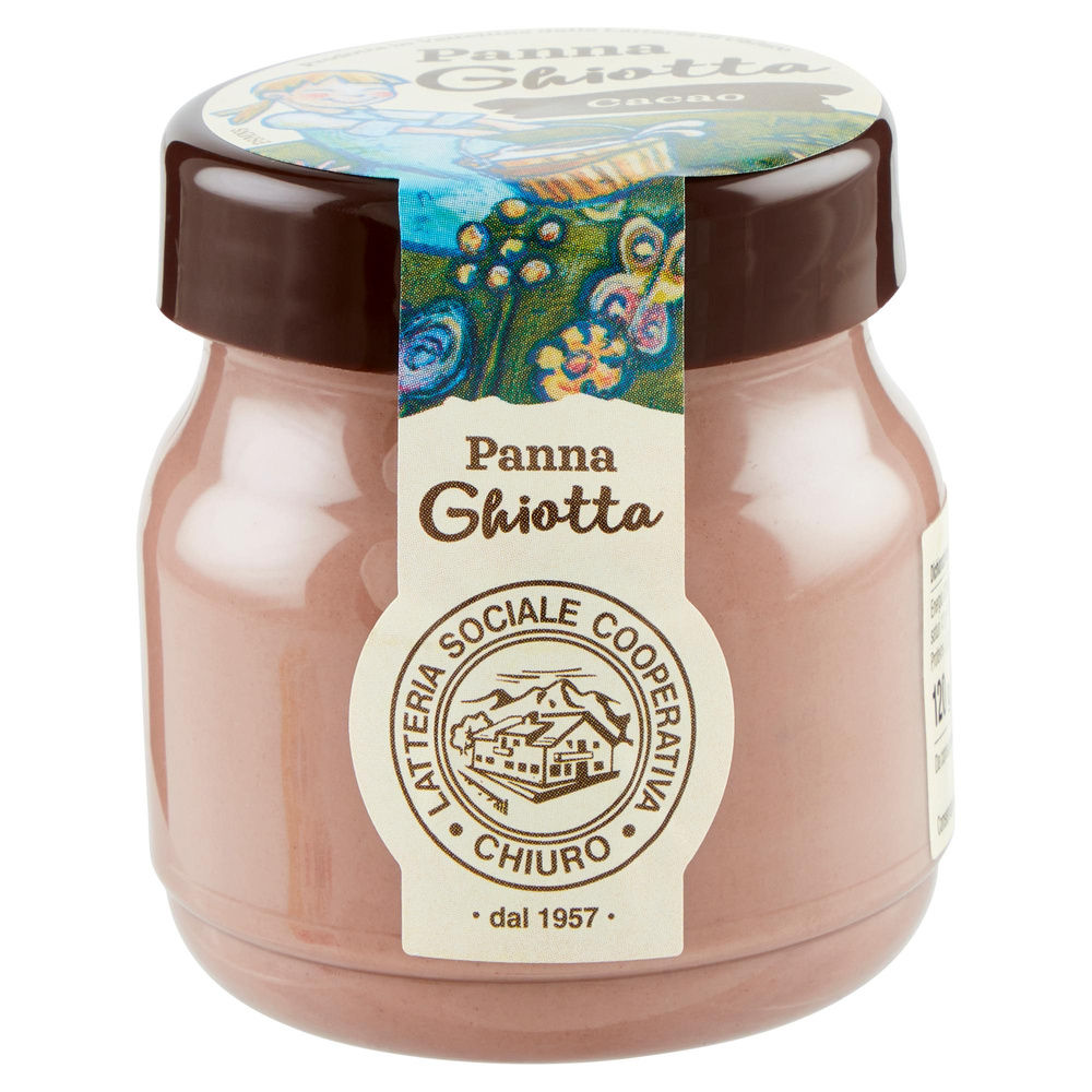 PANNA GHIOTTA CACAO 120 G.LATTERIA DI CHIURO - 4