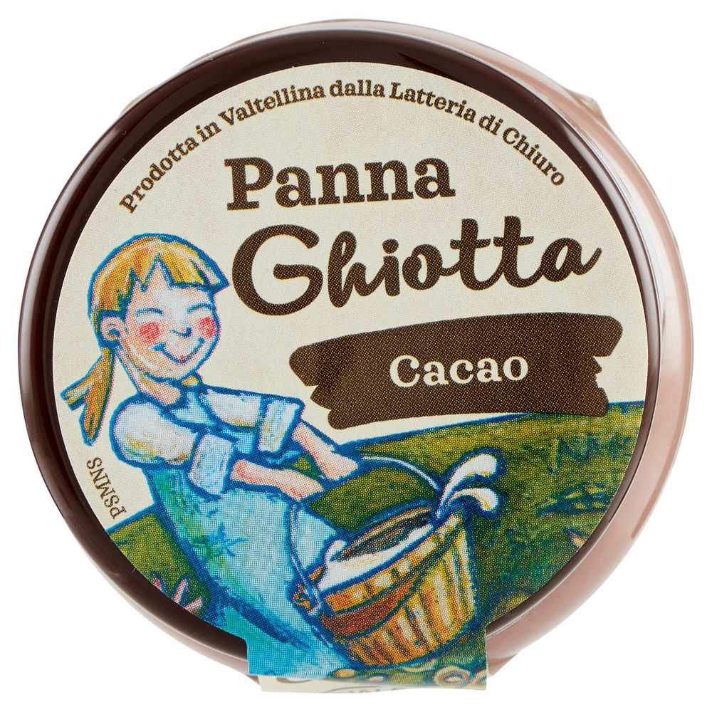 PANNA GHIOTTA CACAO 120 G.LATTERIA DI CHIURO - 5