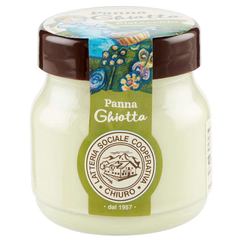 PANNA GHIOTTA PISTACCHIO 120 G.LATTERIA DI CHIURO - 4