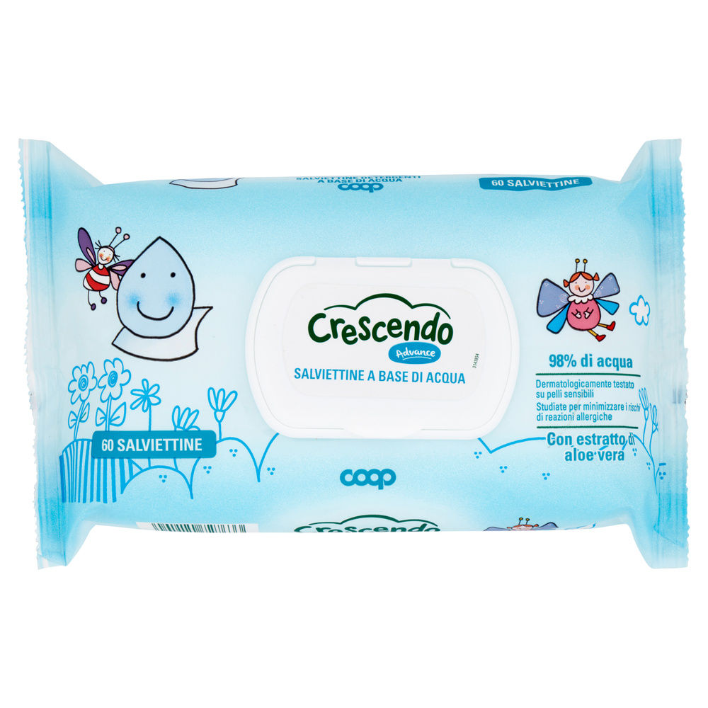 SALVIETTINE DETERGENTI A BASE DI ACQUA COOP CRESCENDO ADVANCE PZ.60 - 3