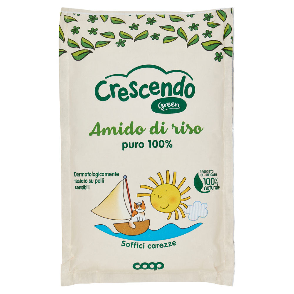 Amido di riso puro 100% coop crescendo green g 200