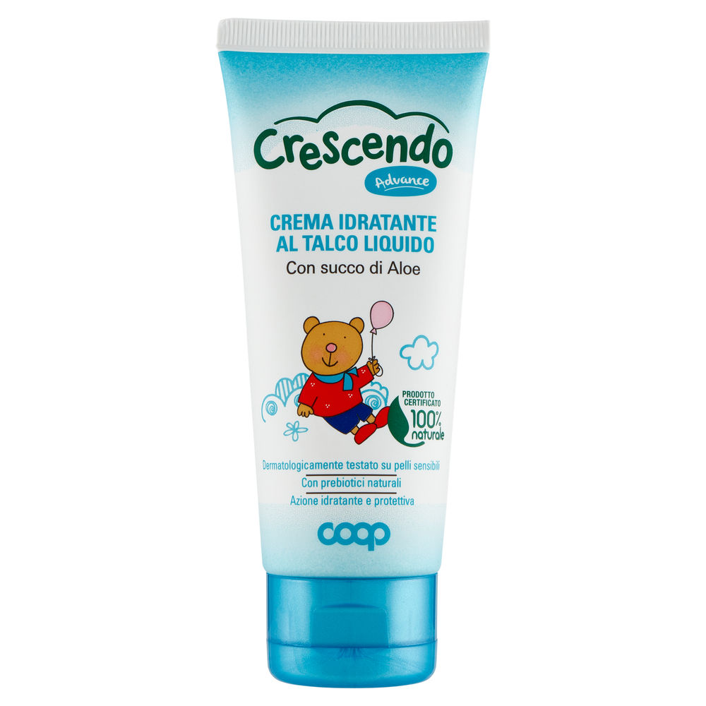 CREMA IDRATANTE AL TALCO LIQUIDO COOP CRESCENDO ADVANCE ML 100 - 0