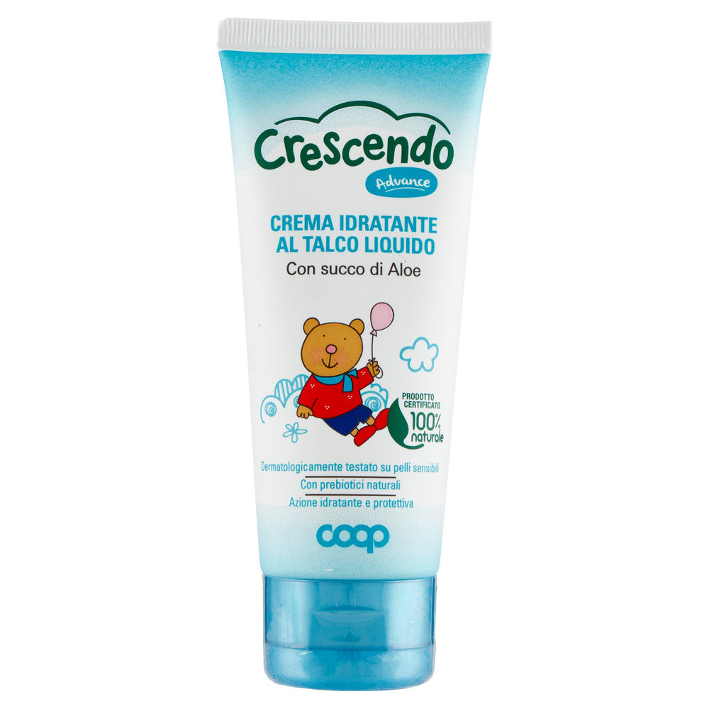 CREMA IDRATANTE AL TALCO LIQUIDO COOP CRESCENDO ADVANCE ML 100 - 3