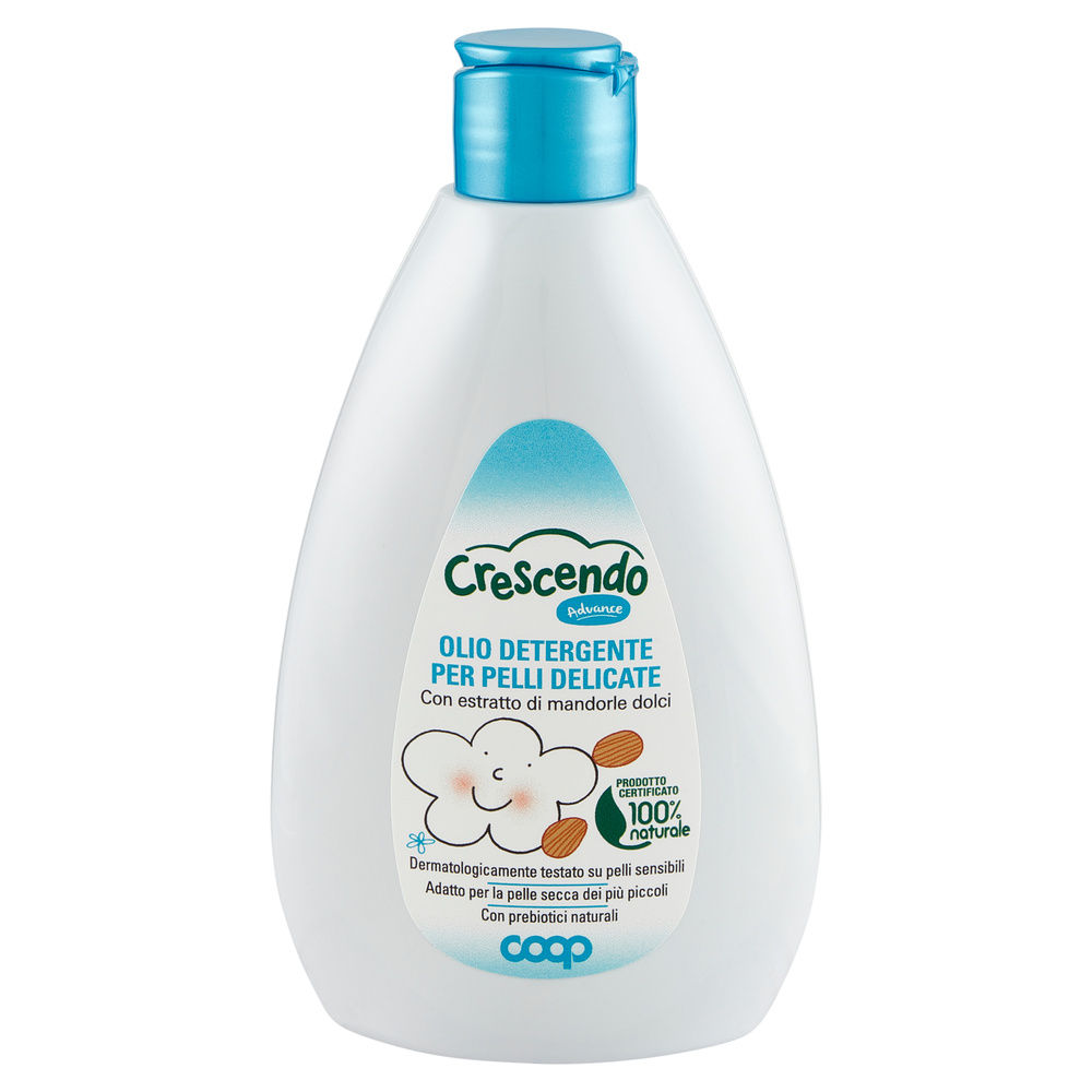 OLIO DETERGENTE PER PELLI DELICATE COOP CRESCENDO ADVANCE ML 250 - 2