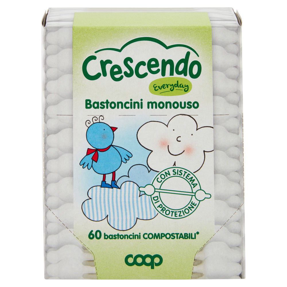 BASTONCINI MONOUSO COOP CRESCENDO EVERYDAY PZ.60 - 2