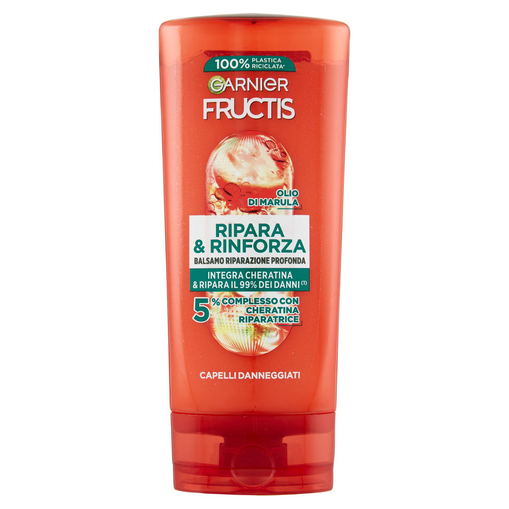 BALSAMO FRUCTIS GARNIER RIPARA&RINFORZA RIPAR.PROF.CHERATINA OLIO MARULA ML 200 - 7