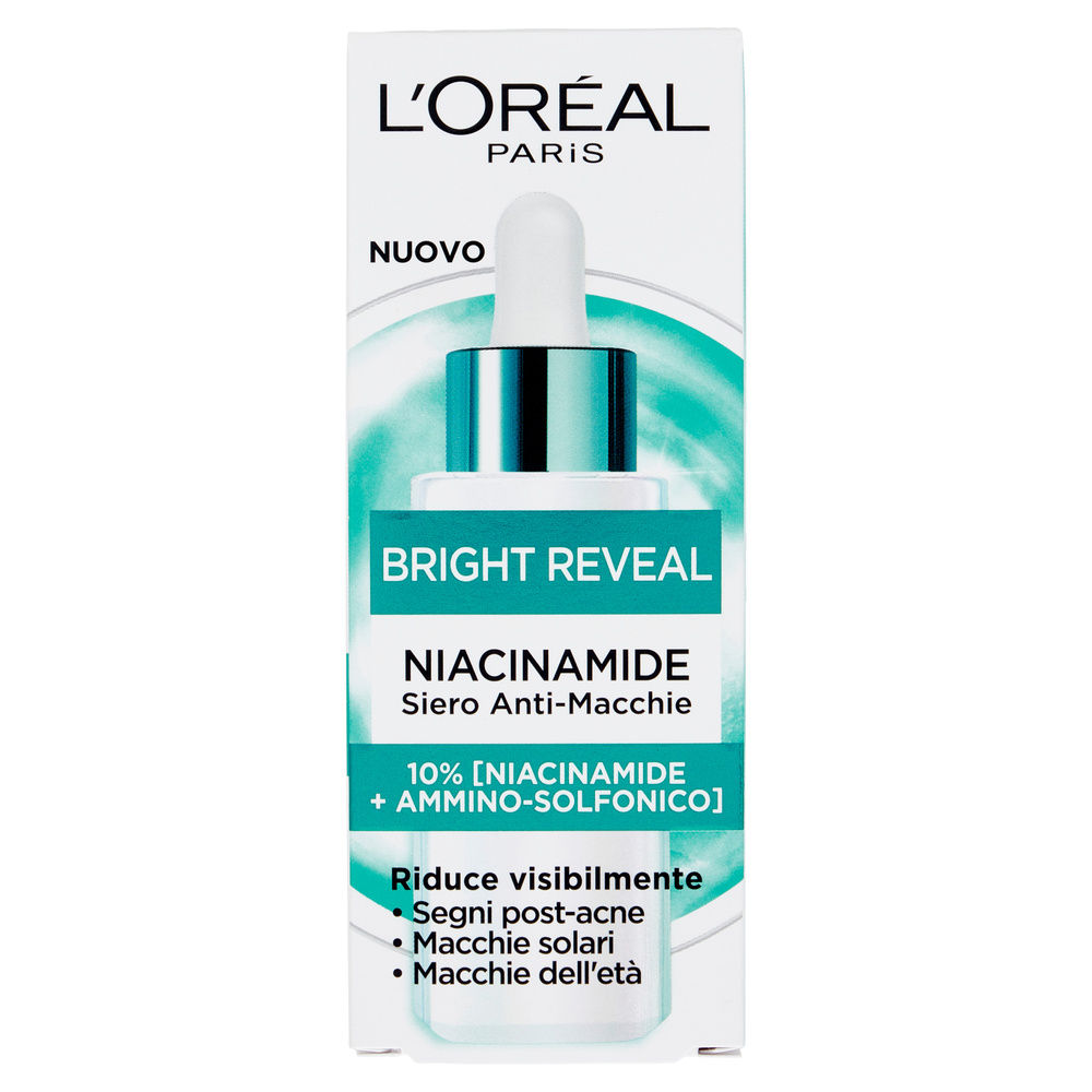 SIERO ANTI-MACCHIA L'OREAL BRIGHT REVEAL NIACINAMIDE ML 30 - 7