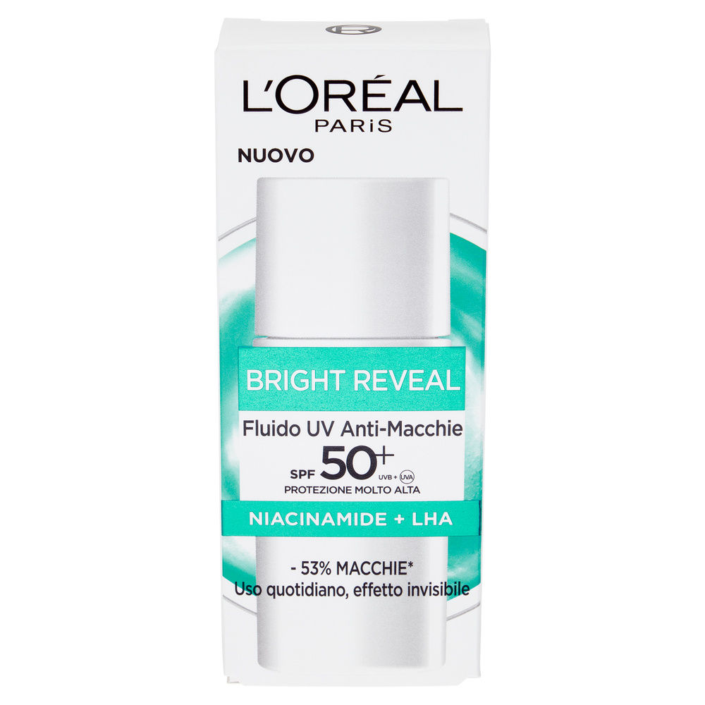 CREMA FLUIDA L'OREAL UV BRIGHT REVEAL NIACINAMIDE ML 50 - 2