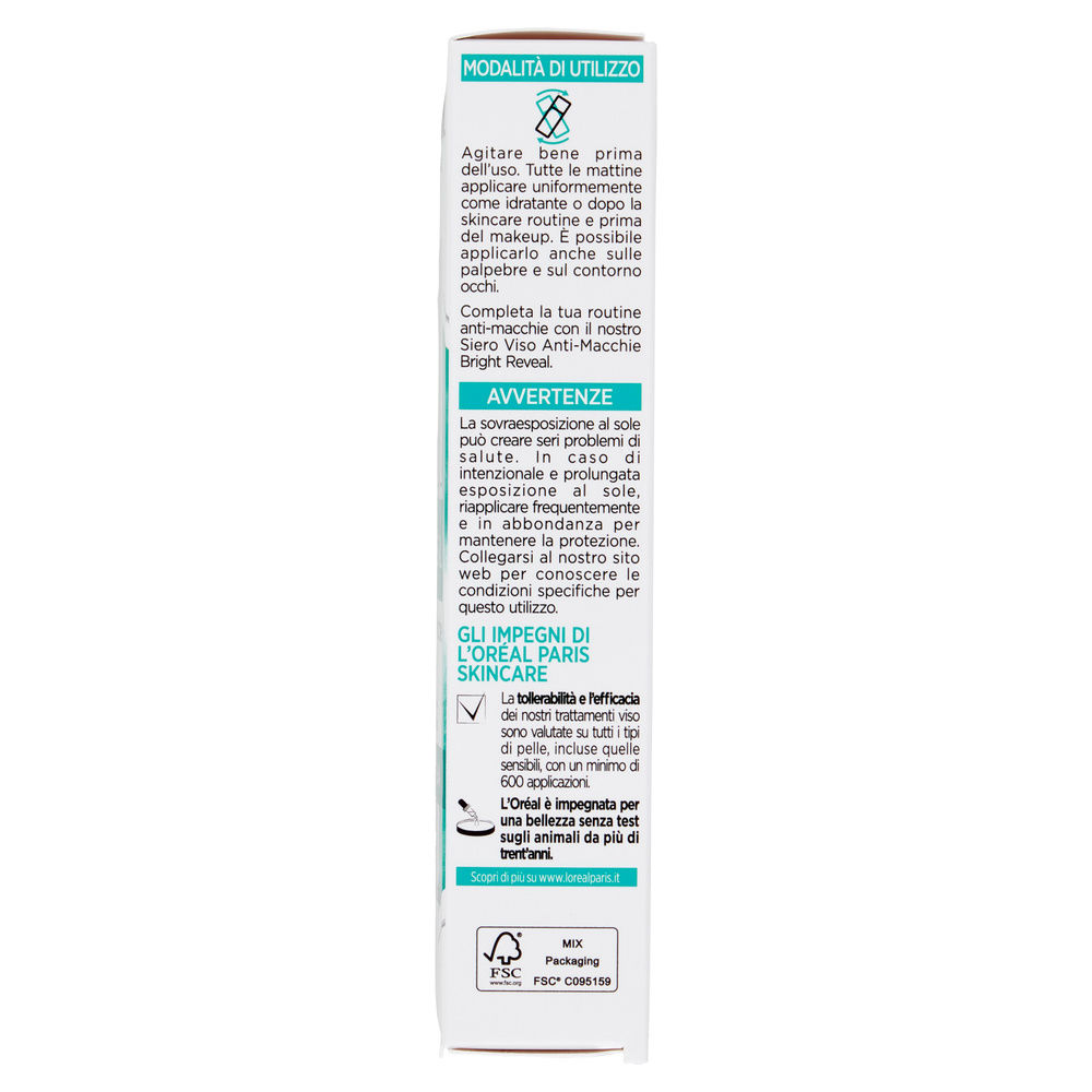 CREMA FLUIDA L'OREAL UV BRIGHT REVEAL NIACINAMIDE ML 50 - 5