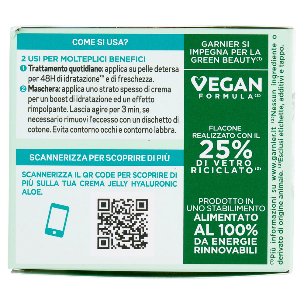 CREMA GIORNO GARNIER SKIN ACTIVE JELLY HYALURONIC ALOE ML 50 - 6