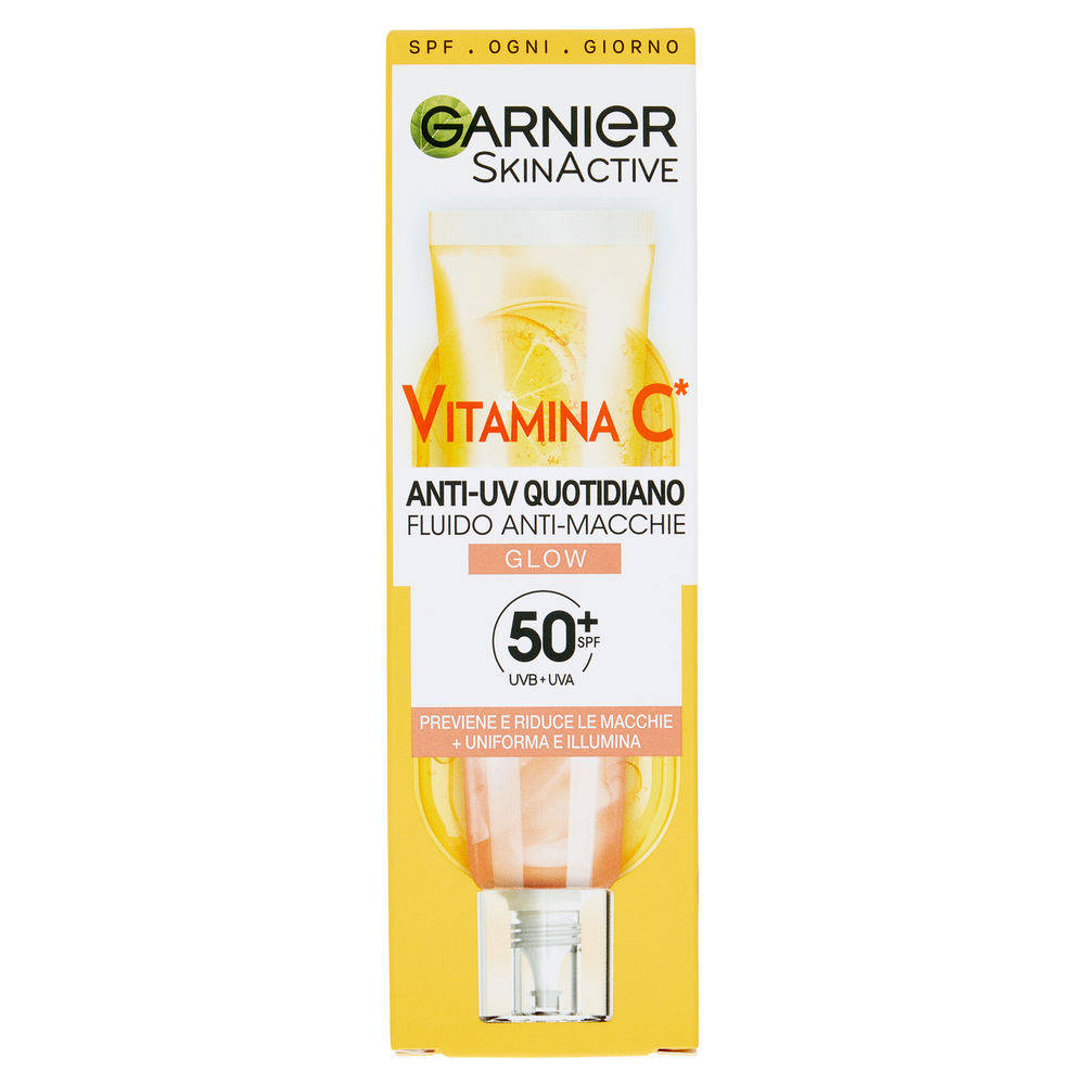 FLUIDO ANTI-UV ANTI-MACCHIE GARNIER VITAMINA C GLOW ML 40 - 0